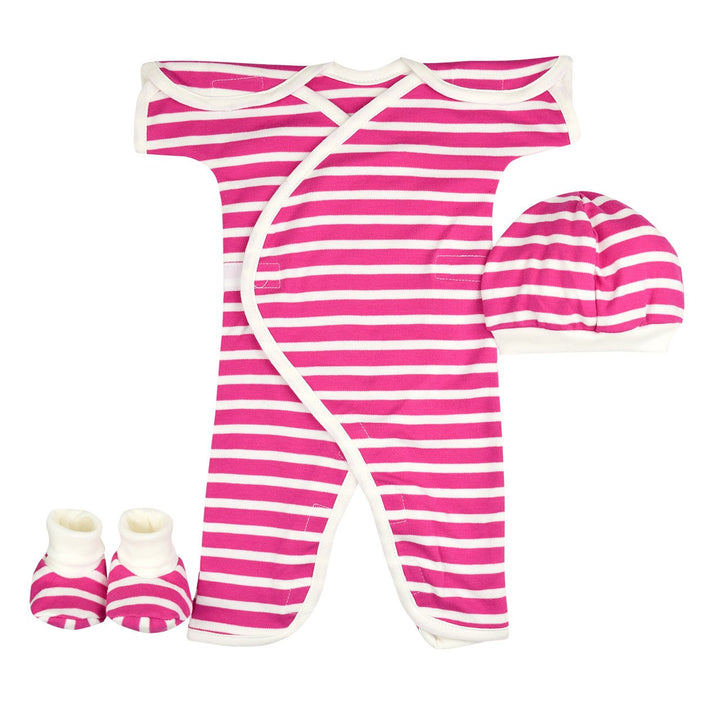 Pink Stripe NIC-Jumpsuit