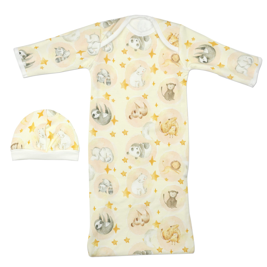 Sleepy Bear Bamboo Baggette Sleeper Gown