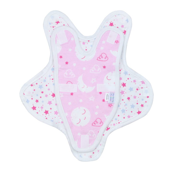 Sleepy Time Moon Pink Reversible NIC-Suit Bodysuit