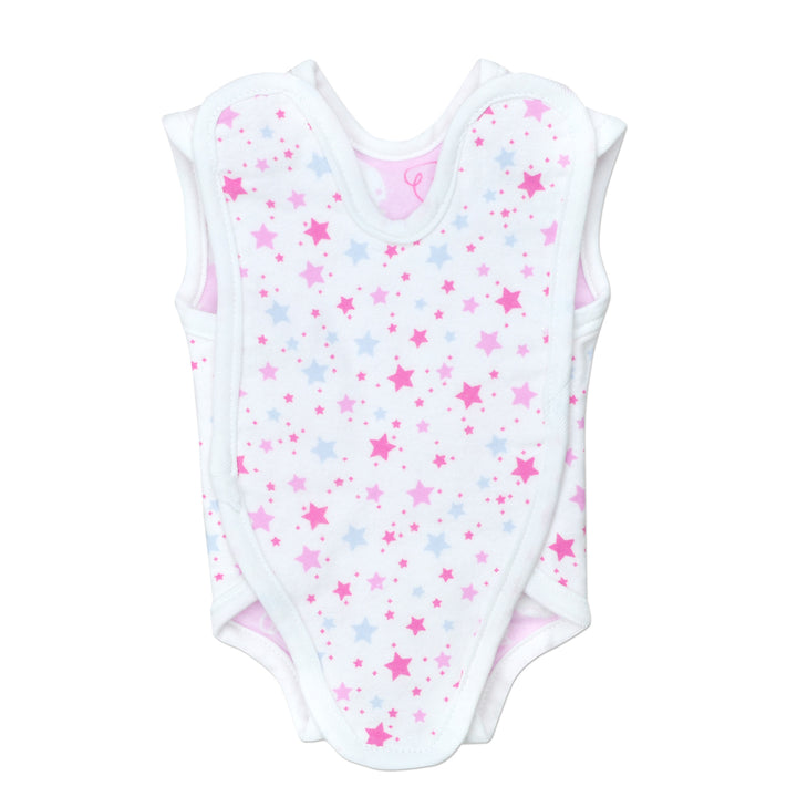 Sleepy Time Moon Pink Reversible NIC-Suit Bodysuit