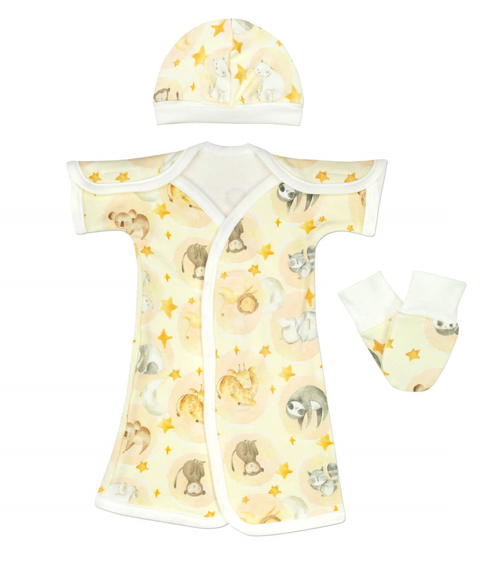 Sleepy Bear Bamboo NICU Gown