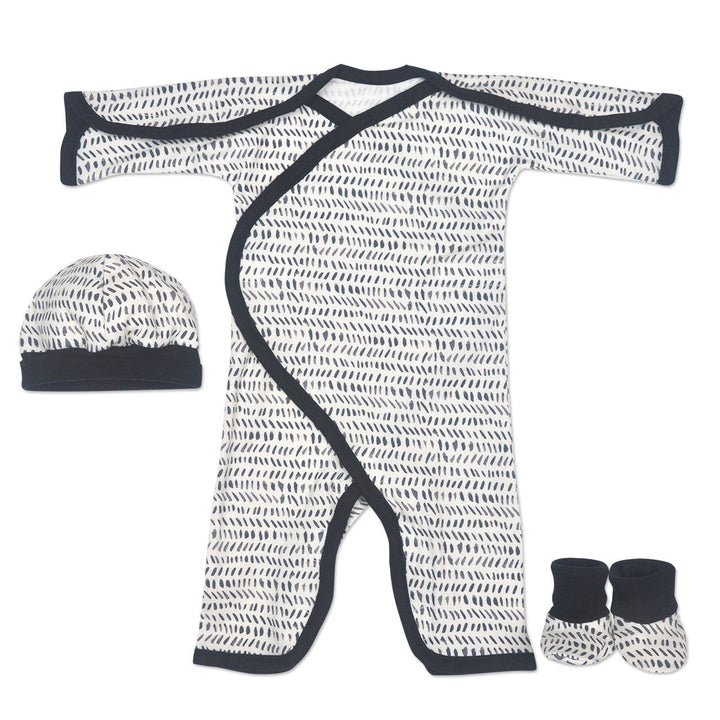 Flint Preemie Long Sleeve NIC-Jumpsuit