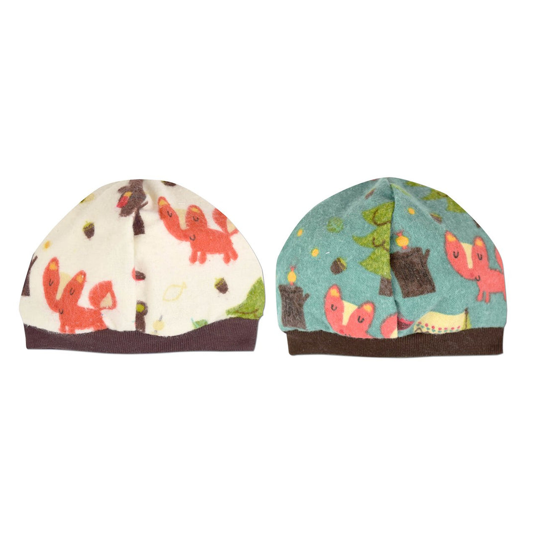 Country Bear 2PK Flannel Caps