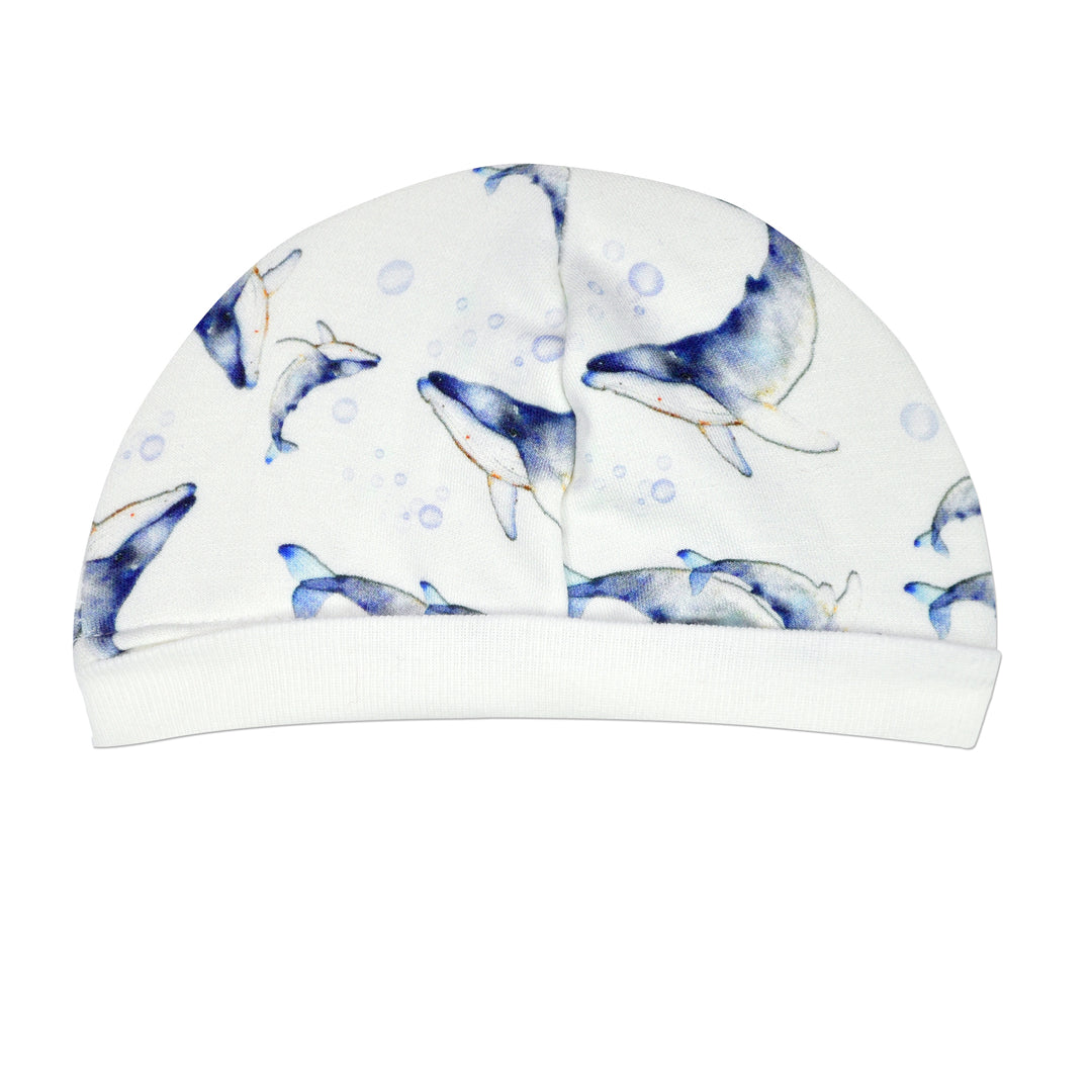 Whales Bamboo Cap